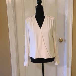 WHBM Creme colored Blouse